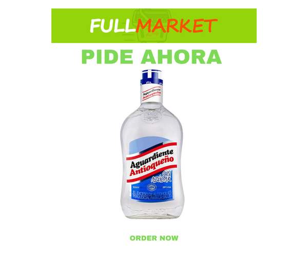 Aguardiente Antioqueño sin azucar 0,70 lt