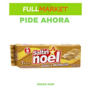 Galleta Saltìn Noel queso y mantequilla 385 gr
